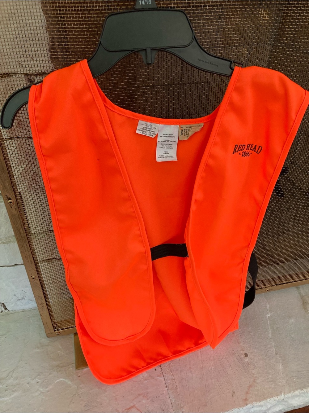 RedHead Kids Safety Vest in High-Vis Orange